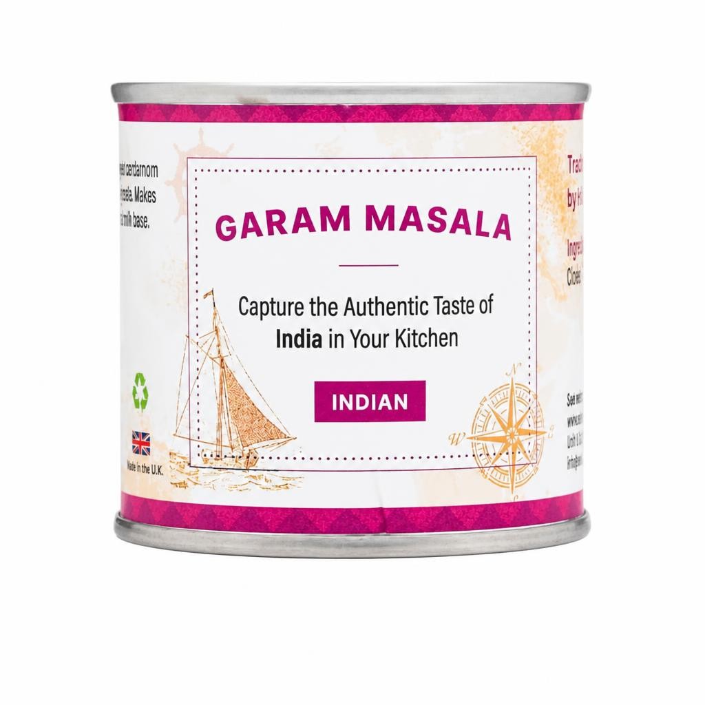 Seasoned Pioneers Spice Tin Indian Garam Masala 50g
