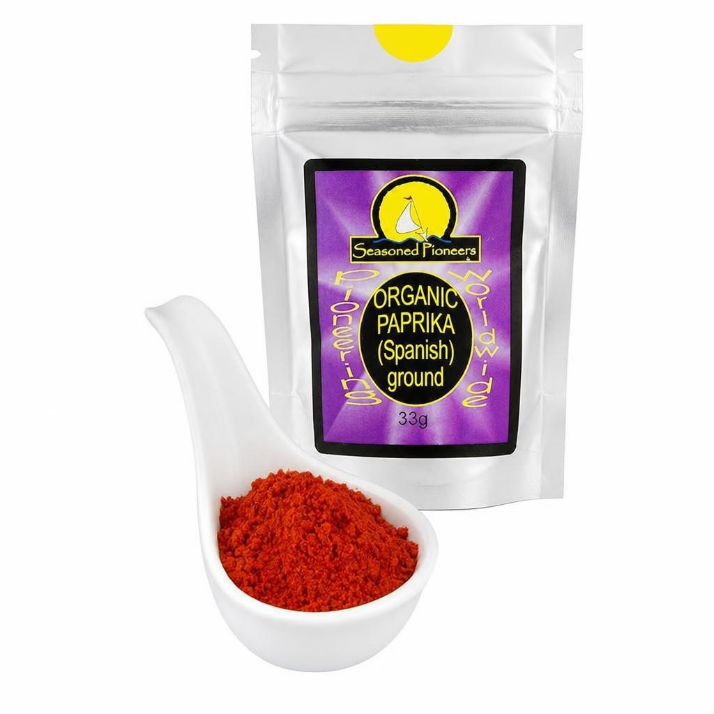 Seasoned Pioneers Organic Spanish Ground Paprika 33g
