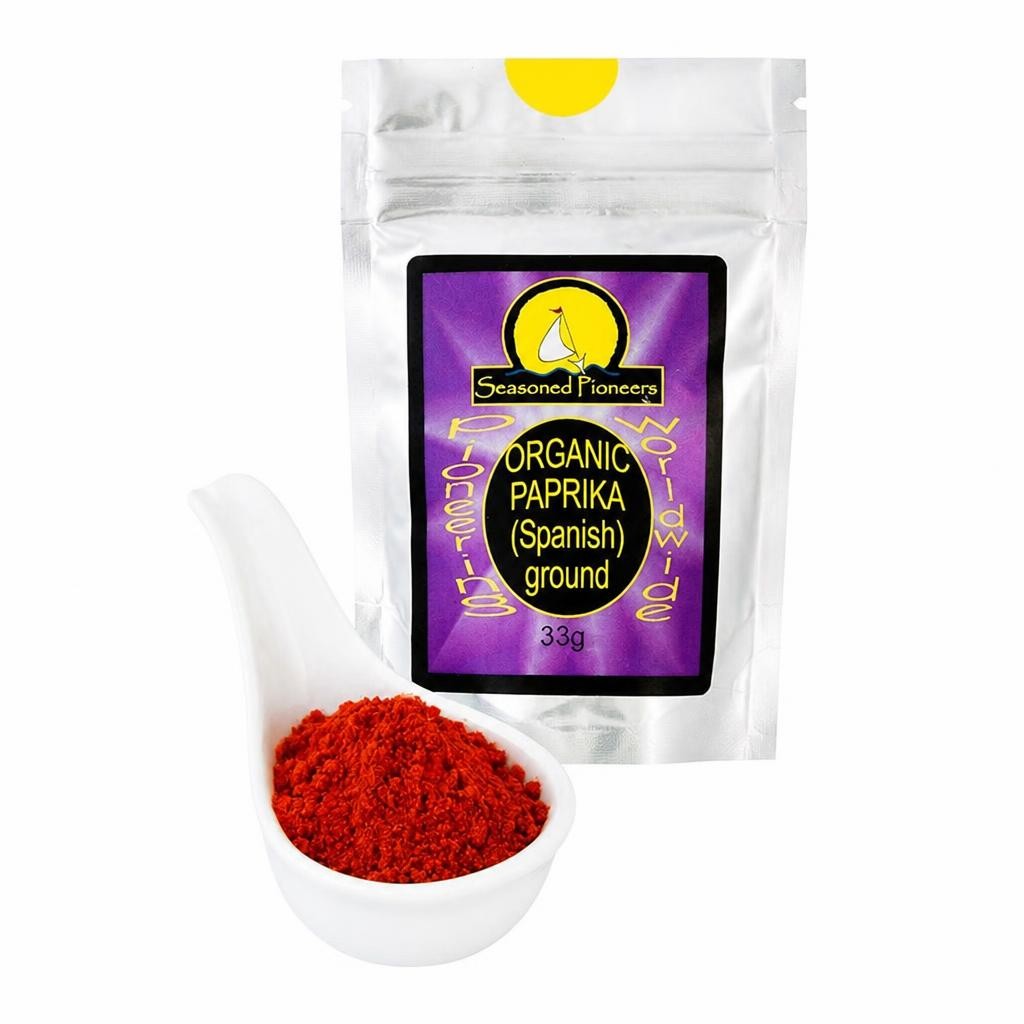 Seasoned Pioneers Organic Spanish Ground Paprika 33g