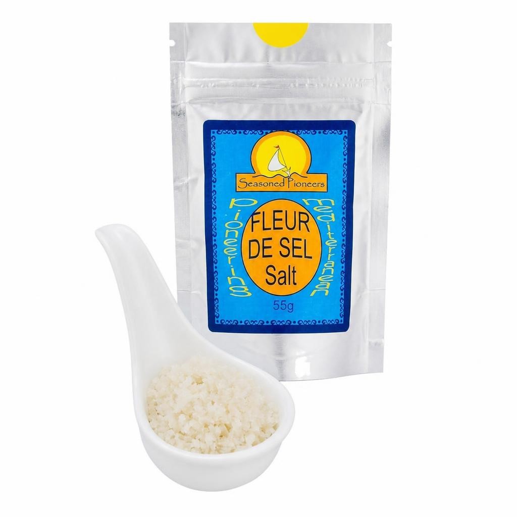 Seasoned Pioneers Fleu De Del Salt Packet 55g