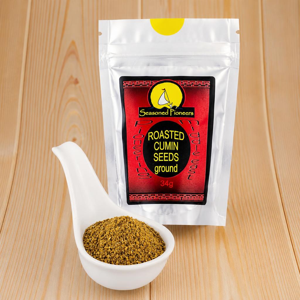 Seasoned Pioneers Whole Cumin White Seeds 28g