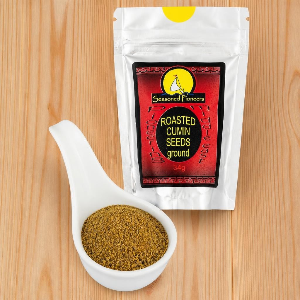 Seasoned Pioneers Whole Cumin White Seeds 28g