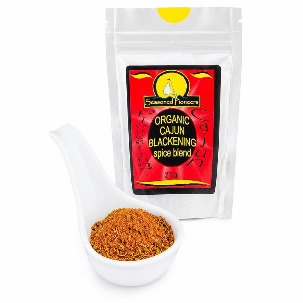 Seasoned Pioneers Organic Cajun Blackening 37g