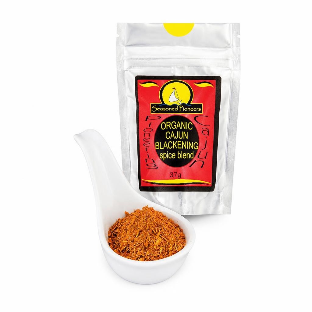 Seasoned Pioneers Organic Cajun Blackening 37g