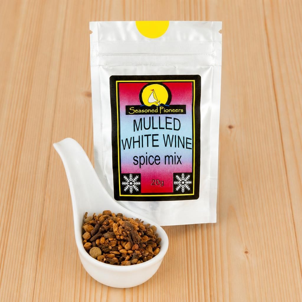 Seasoned Pioneers Mulled White Wine Spice Mix Packet 20g