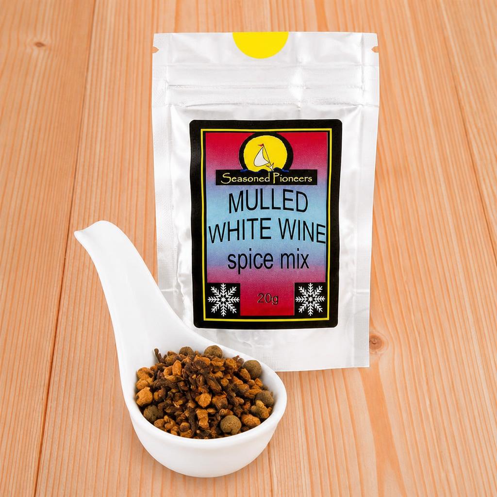 Seasoned Pioneers Mulled White Wine Spice Mix Packet 20g
