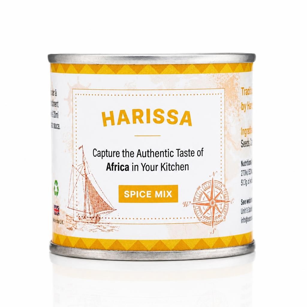 Seasoned Pioneers Spice Tin Harissa Spice Mix 45g