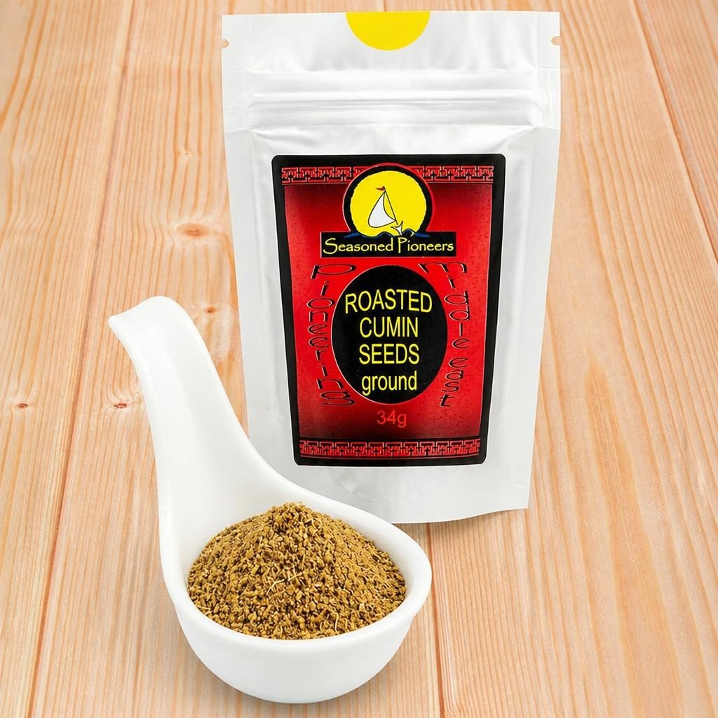 Seasoned Pioneers Cumin Black Seeds Whole Packet 21g