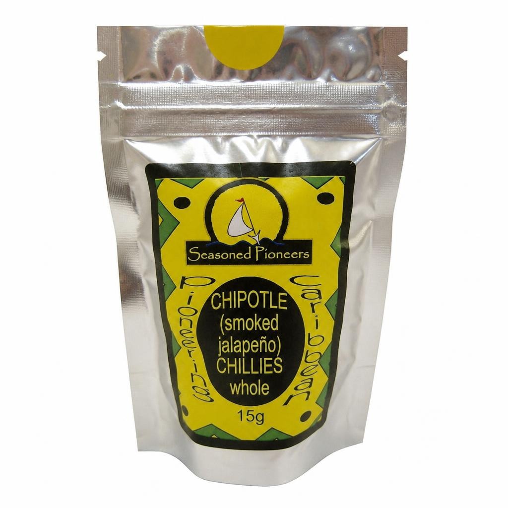 Seasoned Pioneers Whole Chipotle Pepper 15g