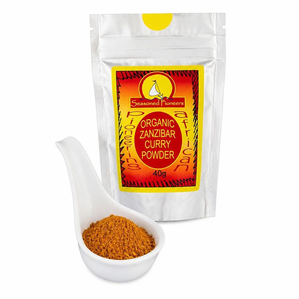 Seasoned Pioneers Organic Zanzibar Curry Powder 40g