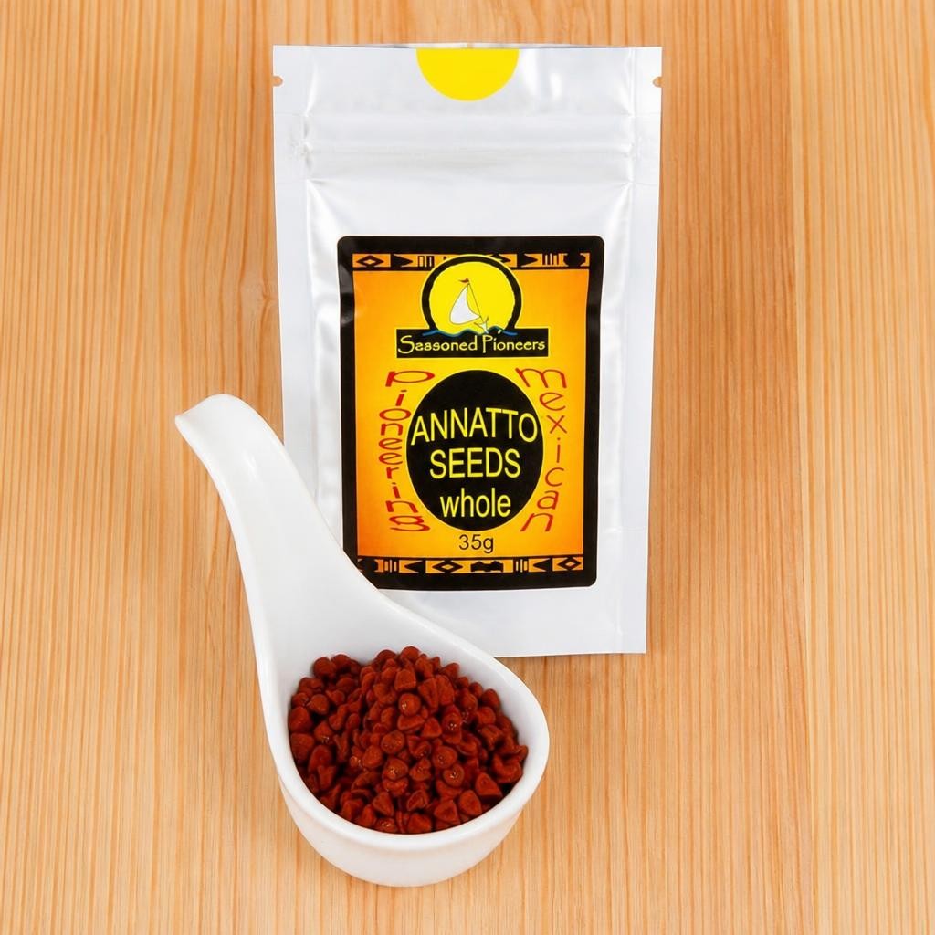 Seasoned Pioneers Annatto Seeds Whole 35g