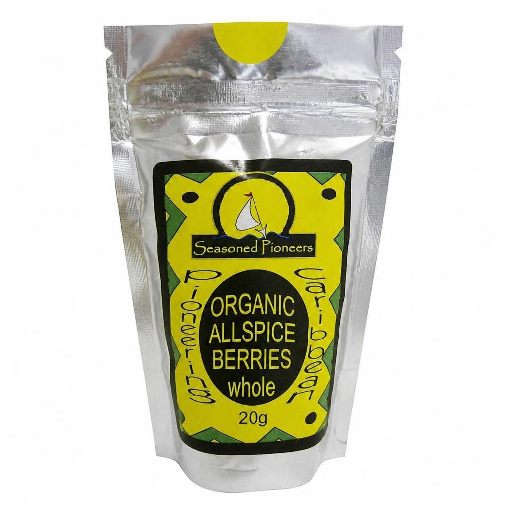 Seasoned Pioneers Organic Whole Allspice Berries 20g