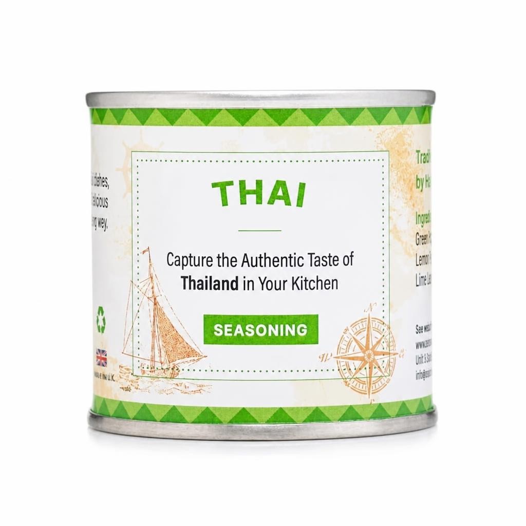 Seasoned Pioneers Spice Tin Thai Seasoning 50g
