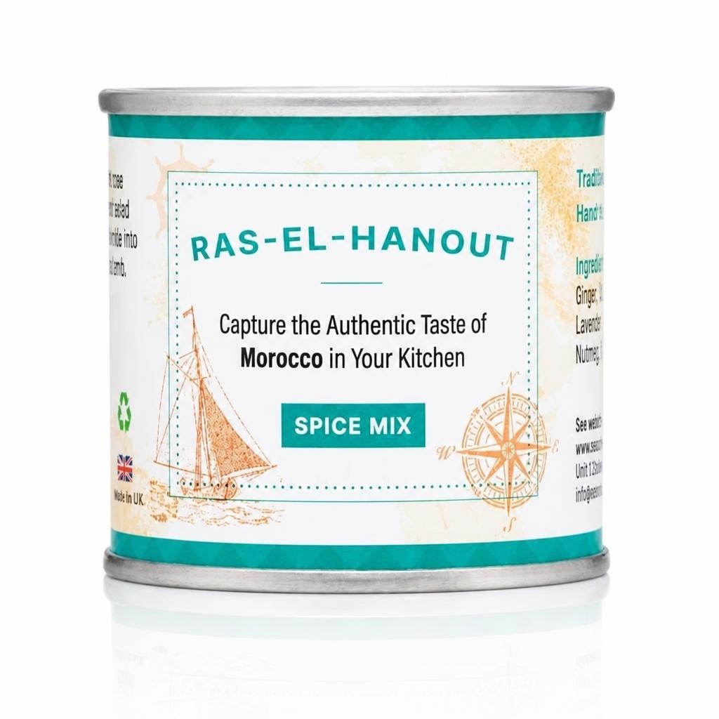 Seasoned Pioneers Spice Tin Ras-el-Hanout Spice Mix 40g