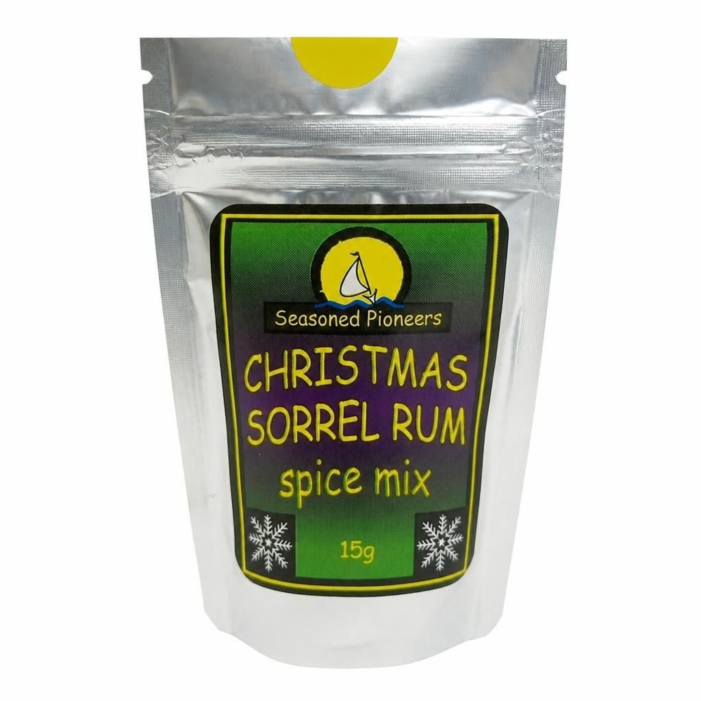 Seasoned Pioneers Caribbean Sorrel Rum Spice Mix 15g