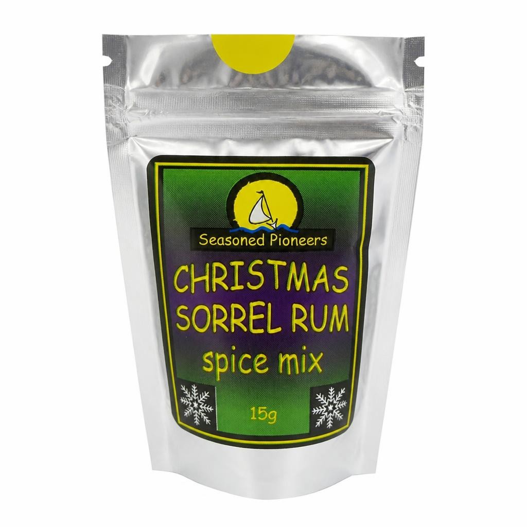 Seasoned Pioneers Caribbean Sorrel Rum Spice Mix 15g