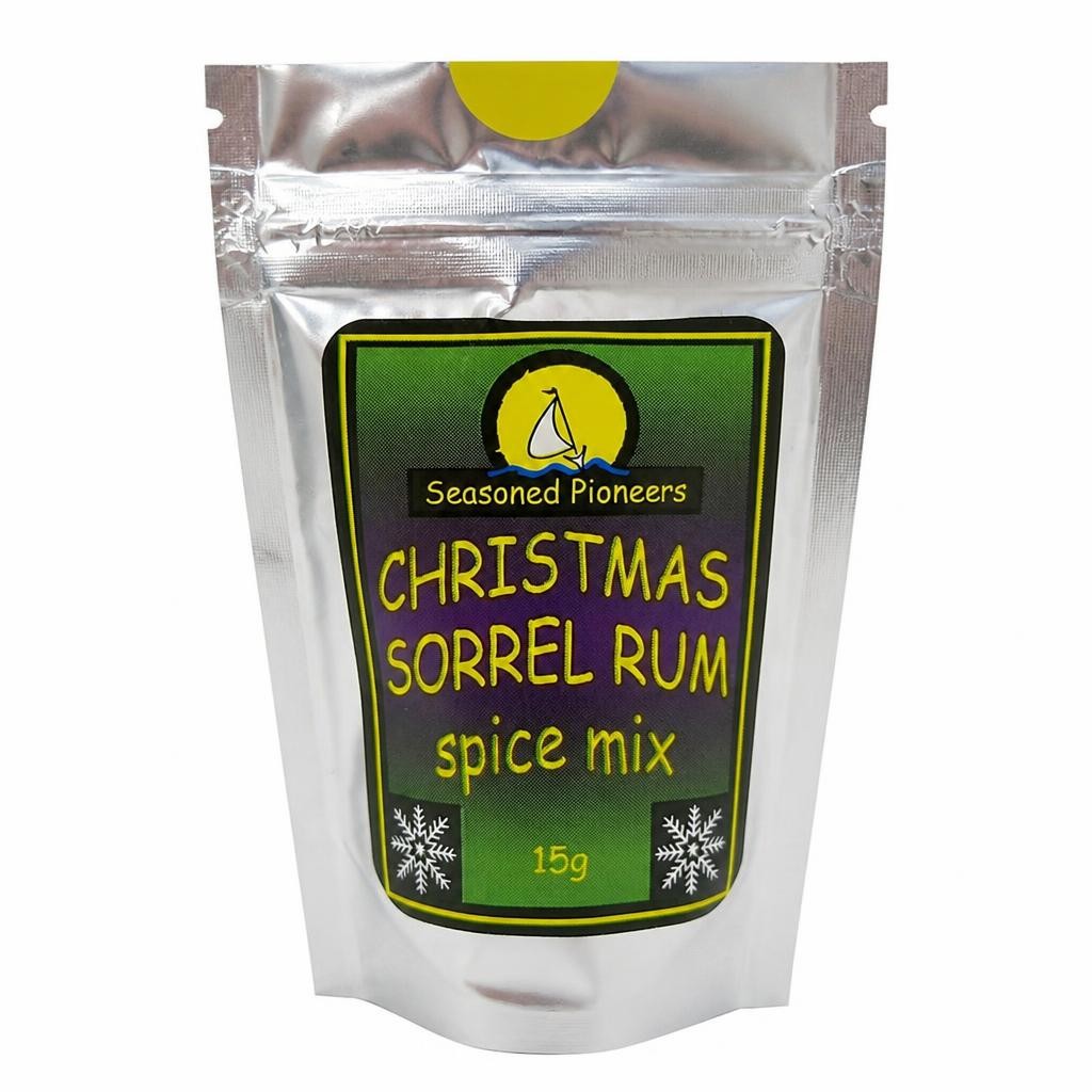 Seasoned Pioneers Caribbean Sorrel Rum Spice Mix 15g
