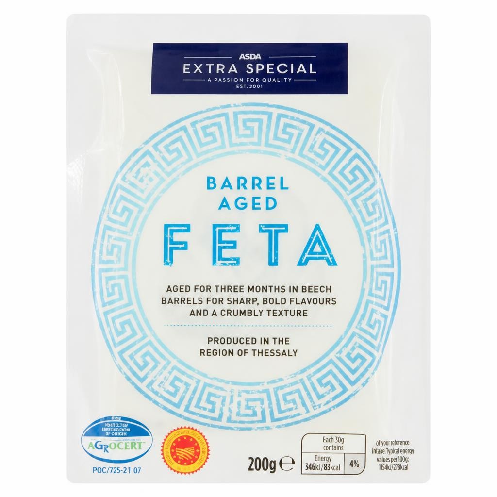 ASDA Extra Special Exceptional by  Barrel Aged Feta 200g