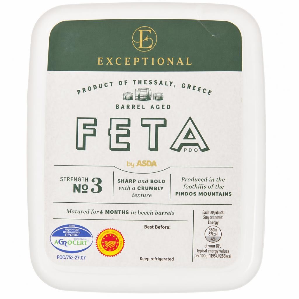 Exceptional by ASDA Barrel Aged Feta 200g
