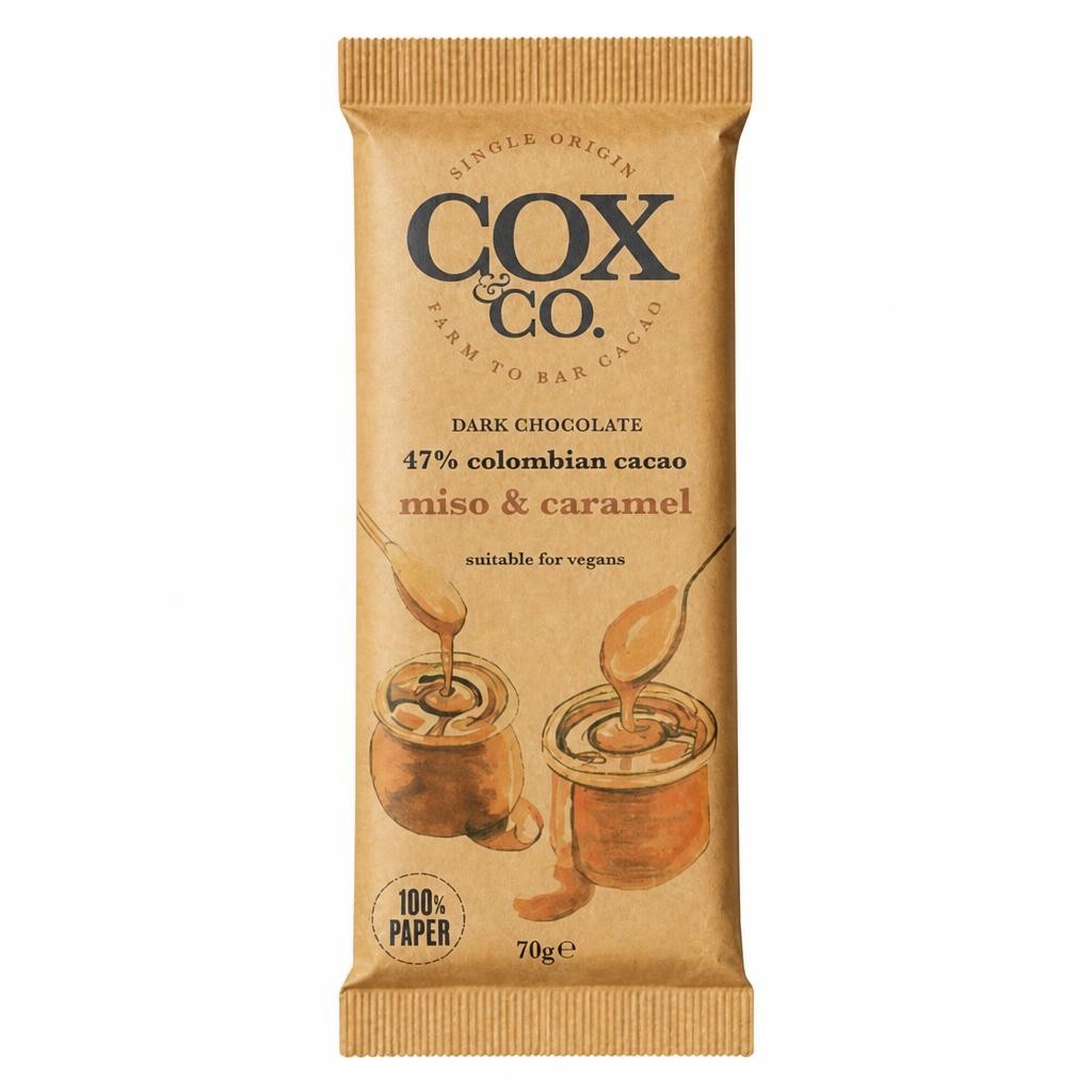 Cox & Co Dark Chocolate Miso & Caramel