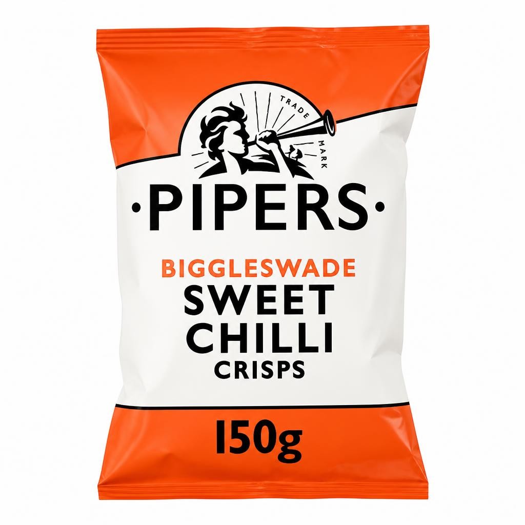 Pipers Biggleswade Sweet Chilli Crisps