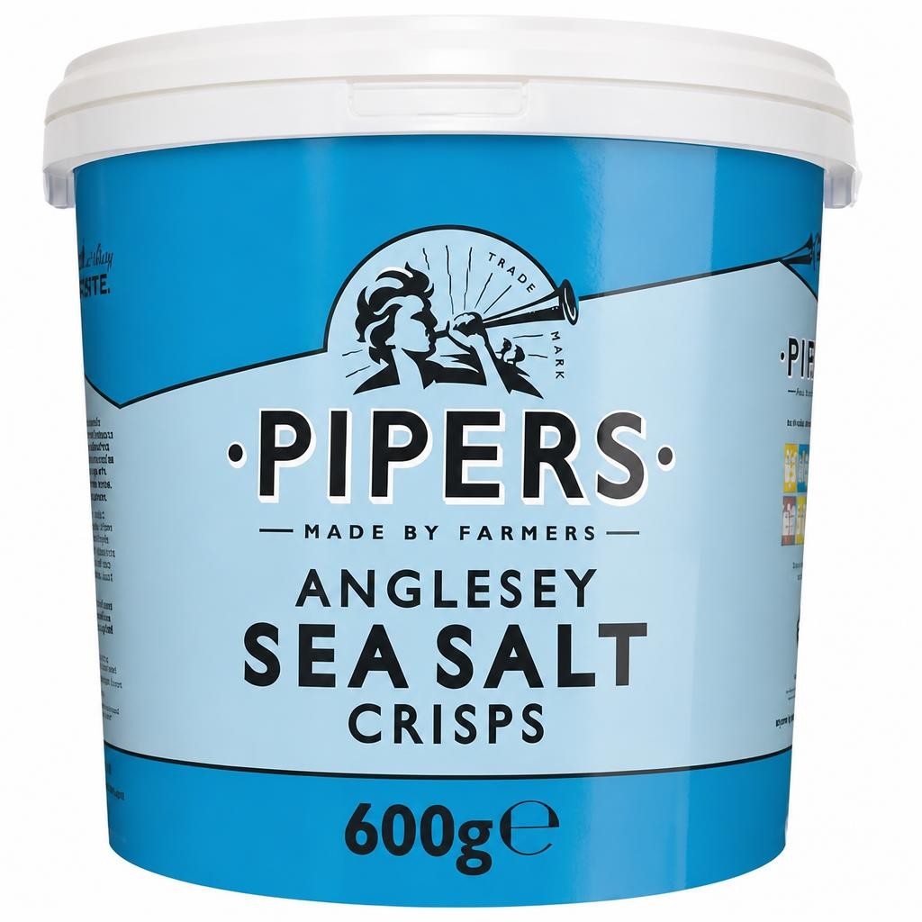 Pipers Anglesey Sea Salt Crisps