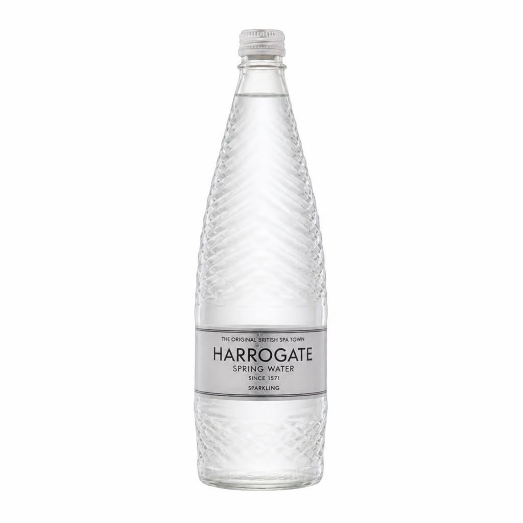 Harrogate Water Sparkling Glass Bottle 12 x 750ml