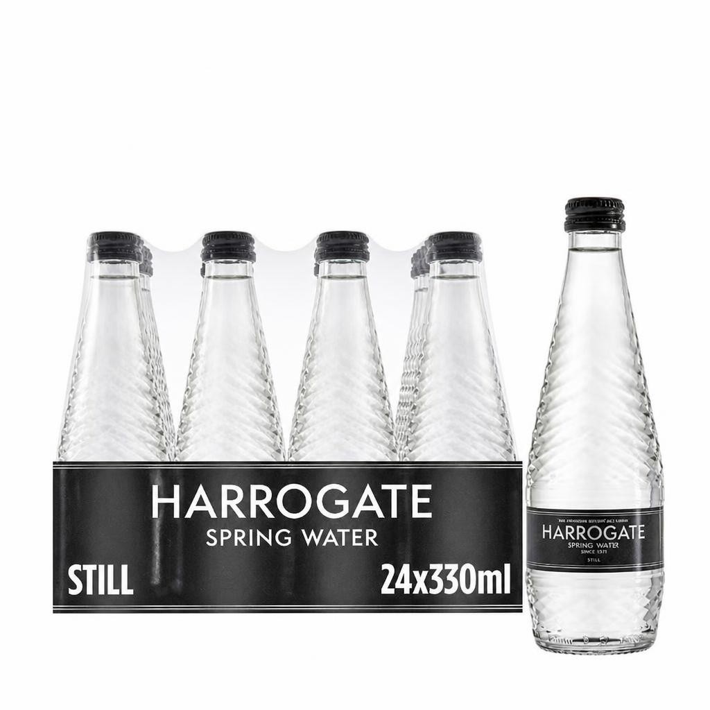 Harrogate Water Still Glass Bottle 24 x 330ml
