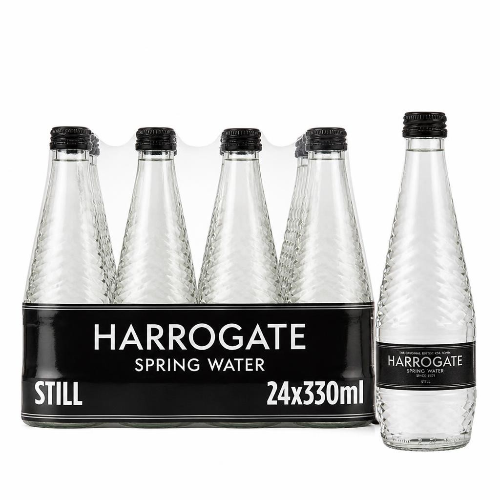 Harrogate Water Still Glass Bottle 24 x 330ml