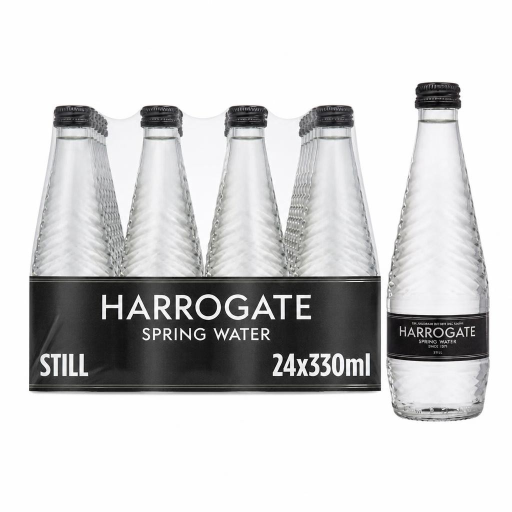 Harrogate Water Still Glass Bottle 24 x 330ml