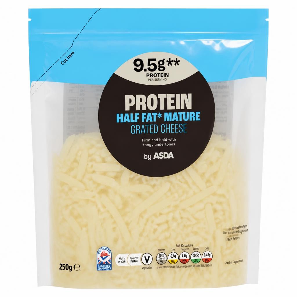 ASDA Protein Grated Cheese 250g