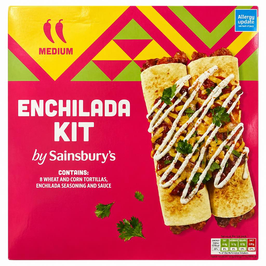 Sainsbury's Enchilada Kit 650g