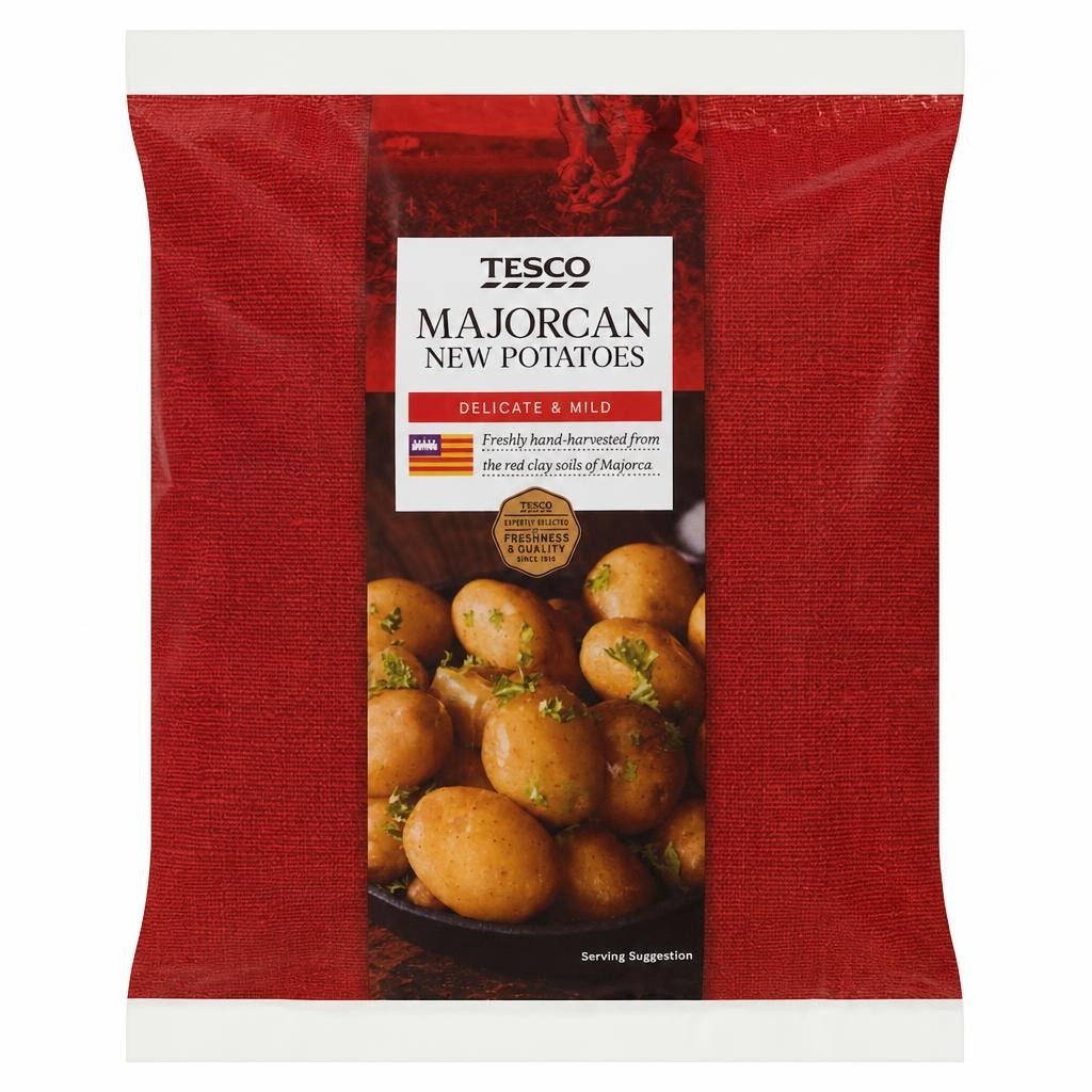 Tesco Seasonal New Potatoes 750G