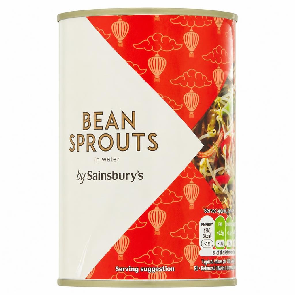 Sainsbury's Canned Bean Sprouts 410g