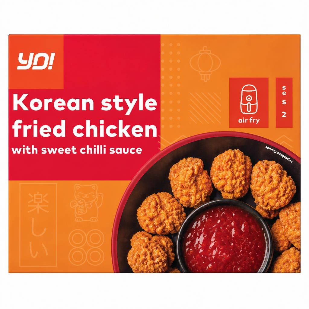 YO! Korean style fried chicken 340g