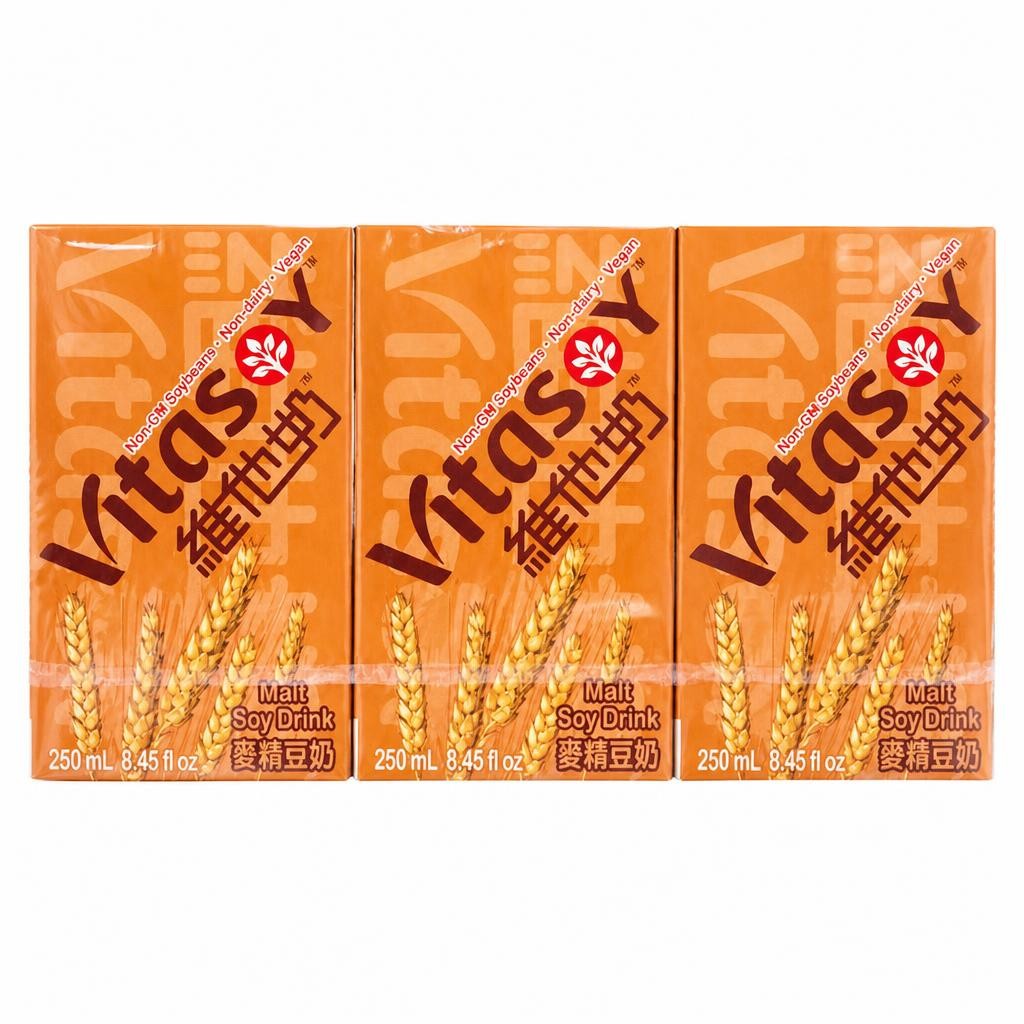 Vitasoy 6 x 250ml Malt Soy Drink