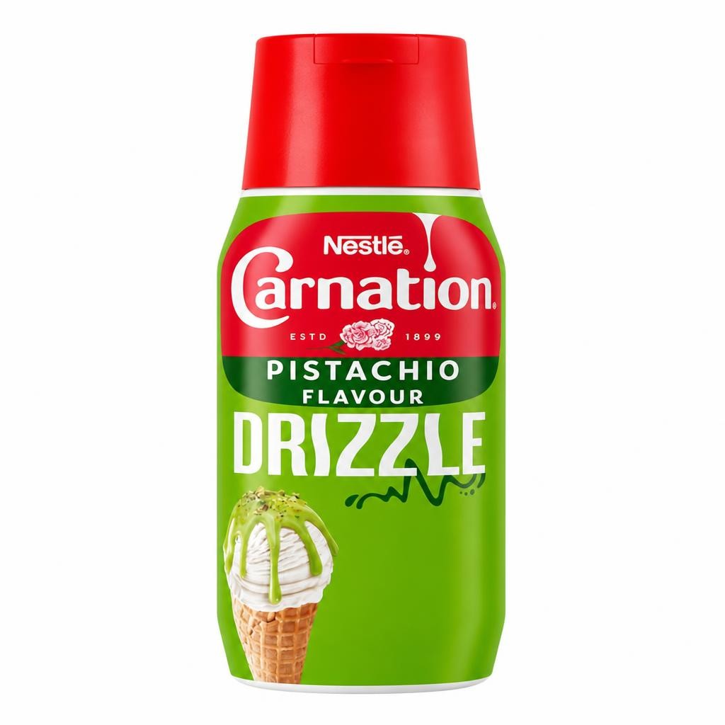Carnation 450g Pistachio Flavour Drizzle Sauce