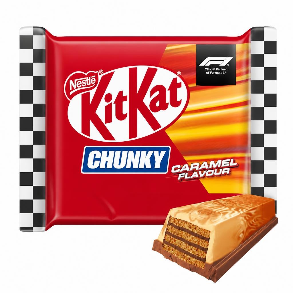 KITKAT Chunky F1 Caramel Flavour 4x40g