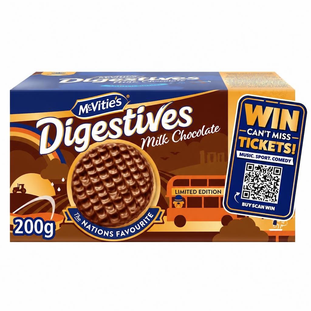 McVities Milk Chocolate Digestive 200g