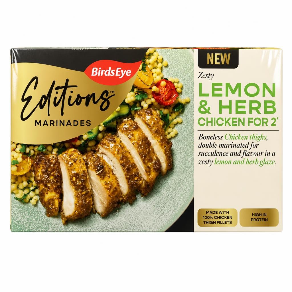 Birds Eye 250g Lemon & Herb Marinated Chicken Thigh Fillets