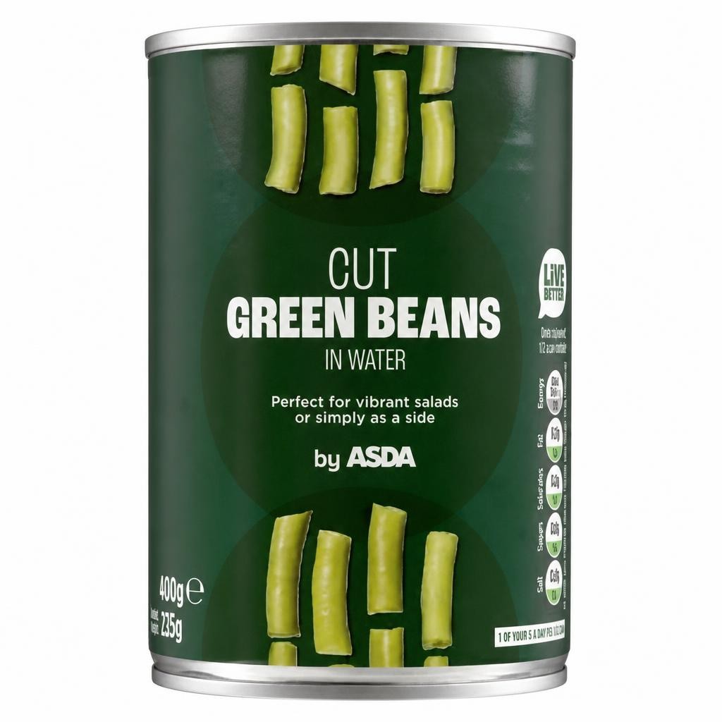 ASDA Cut Green Beans in Water 400g