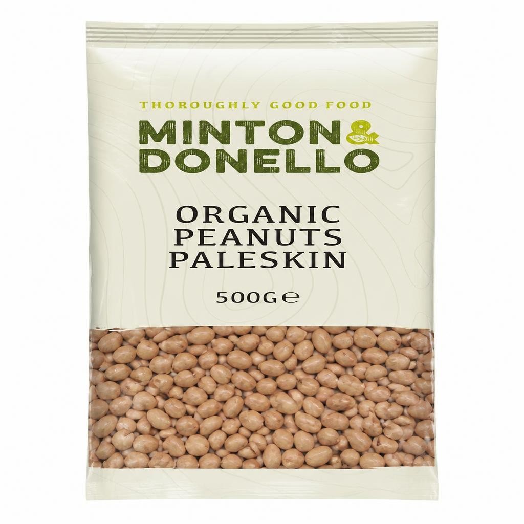 Minton & Donello Paleskin Peanuts 6 x 500g
