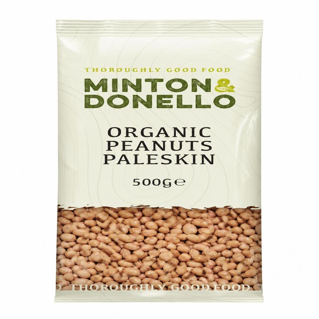 Minton & Donello Paleskin Peanuts 6 x 500g