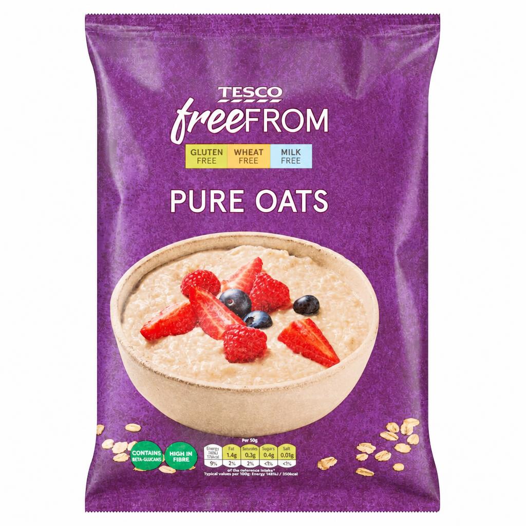 Tesco Free From Pure Oats 450g