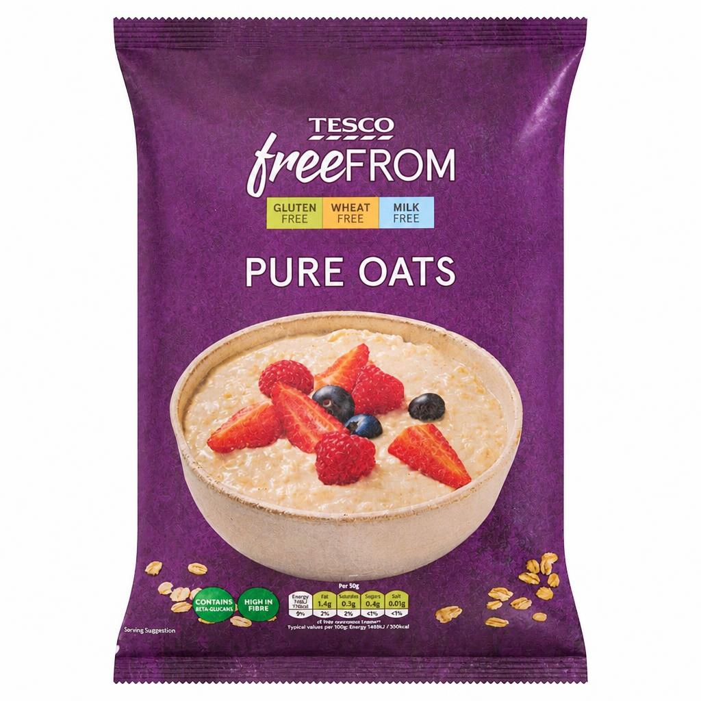 Tesco Free From Pure Oats 450g