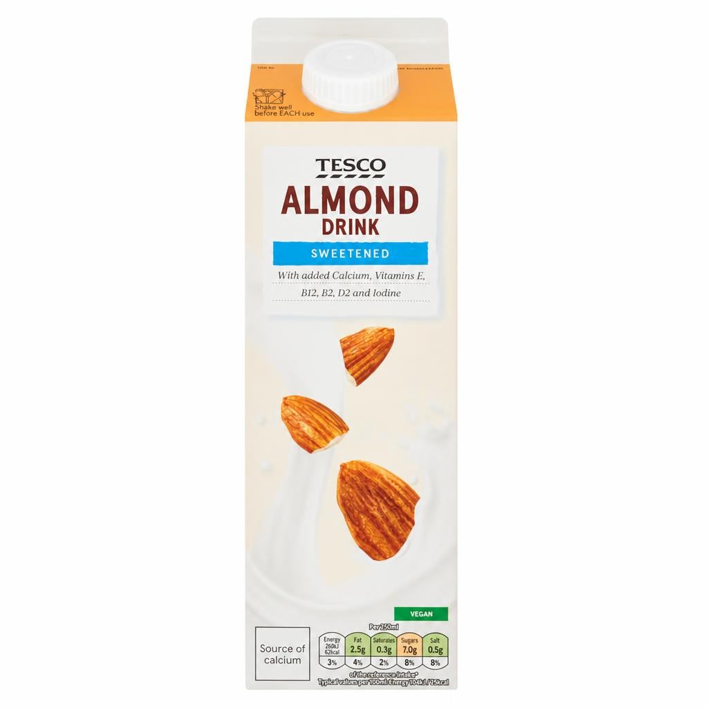 Tesco Sweetened Almond Drink 1L