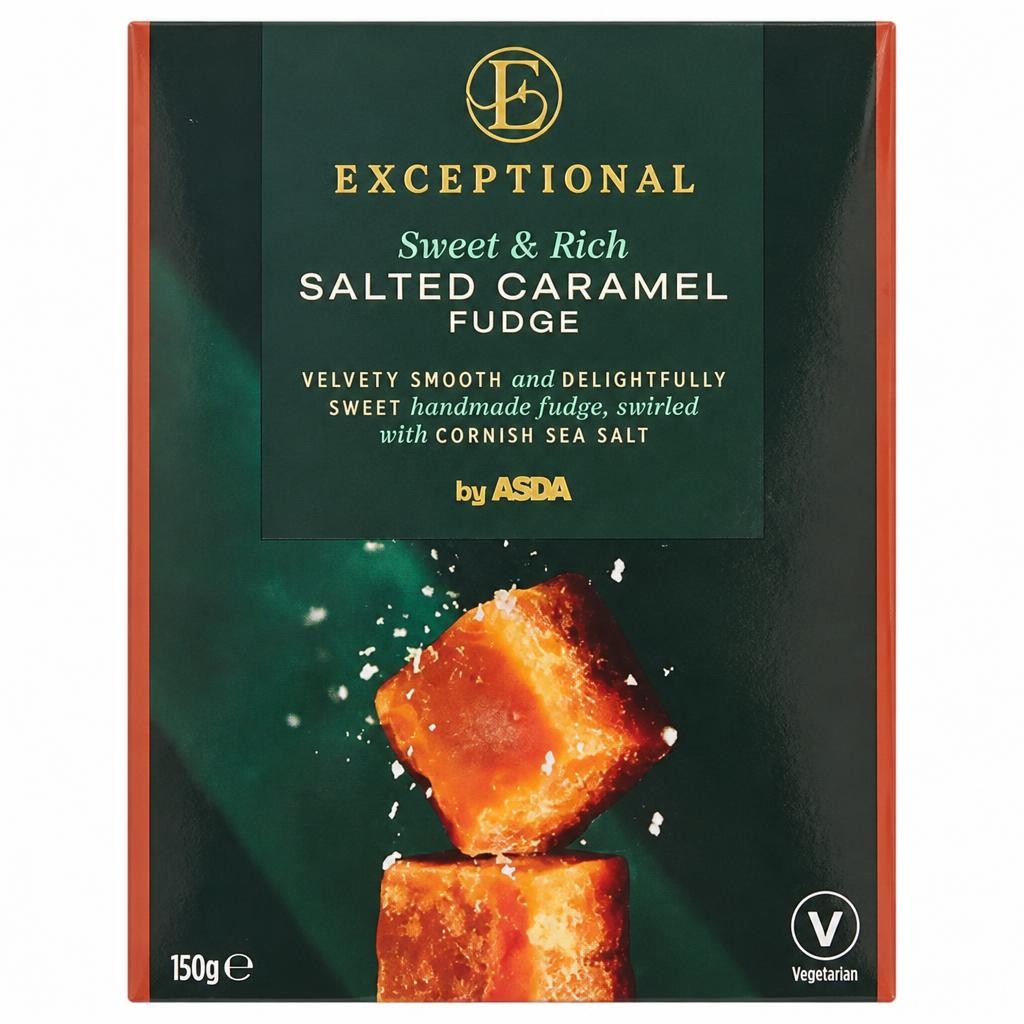 Exceptional by ASDA Salted Caramel Fudge 150g