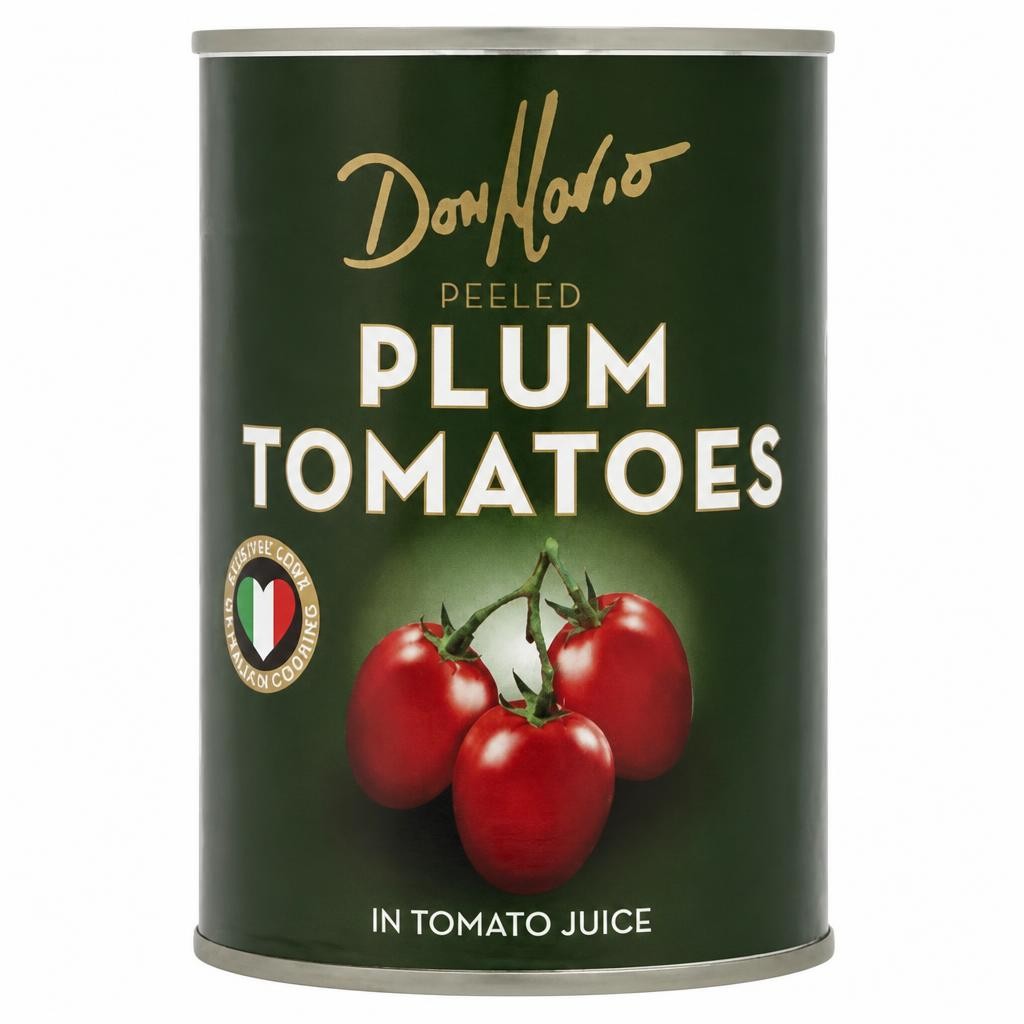 Don Mario Peeled Plum Tomatoes in Tomato Juice 400g