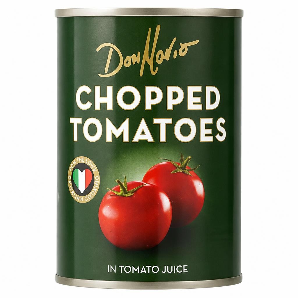 Don Mario Chopped Tomatoes in Tomato Juice 400g