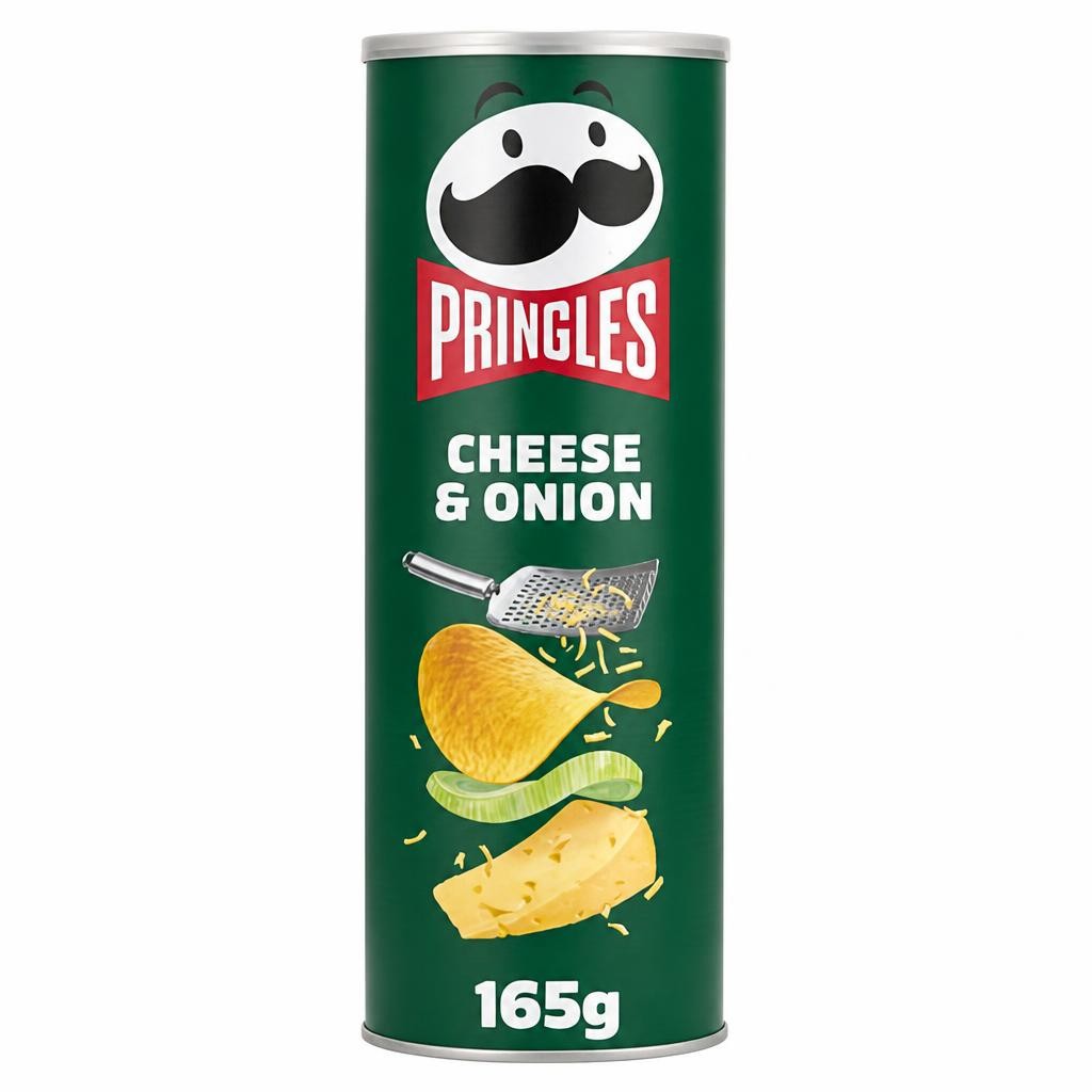 Pringles Cheese & Onion Sharing Crisps